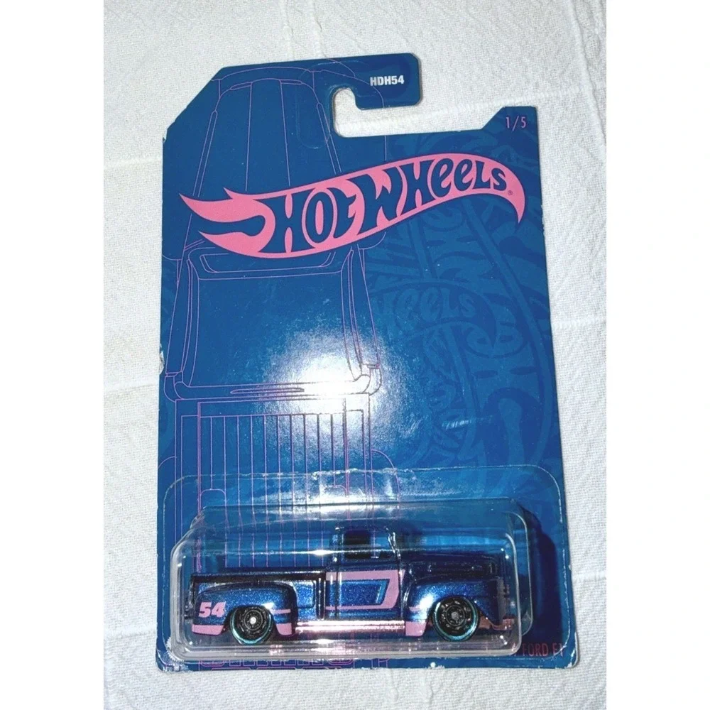 Hot Wheels 54th Anniversary Pearl & Chrome B Case ( 1,2,3,4 Of 5 Set) HDH54-956B